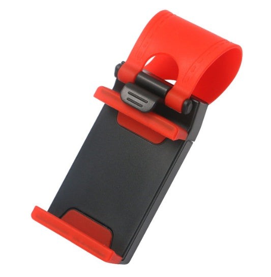 Car Steering Wheel Phone Holder Universal Clip Mount for iPhone, Samsung, Huawei & GPS Devices