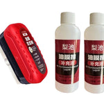 Automotive Windshield Oil Film Cleaning Brush | Car Glass Sponge Cleaner Removes Dirt, Oil & Water Stains Easily