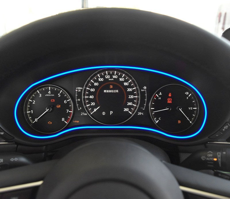 Car Interior Decoration Accessories – TPU Transparent Protective Film for Dashboard, Gear & Door Panels