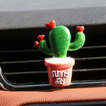 Car Air Freshener Plant Clip Creative Vent Perfume Ornament Cute Car Interior Fragrance & Aromatherapy Accessory
