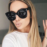 Vintage Cat Eye Sunglasses for Women – Designer Gradient Shades, Trendy Retro Fashion UV400 Protection Eyewear