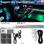 Lifto Dynamic In-Car RGB Ambient Lighting – Universal Mesmerizing Color Effect Light Kit