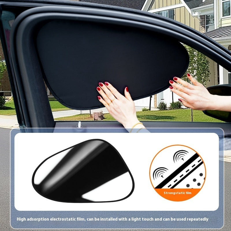 Auto Abat Vent Sun Protection Curtain Car Window Mesh Shade for Heat Insulation & UV Protection