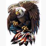 Eagle Reflective Car Decal Personality Car Body Decoration Sticker Waterproof Vinyl Auto Accessory