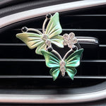 Butterfly Car Perfume Clip Air Vent Decoration & Freshener Mosquito Repellent, Deodorizer & Aromatherapy