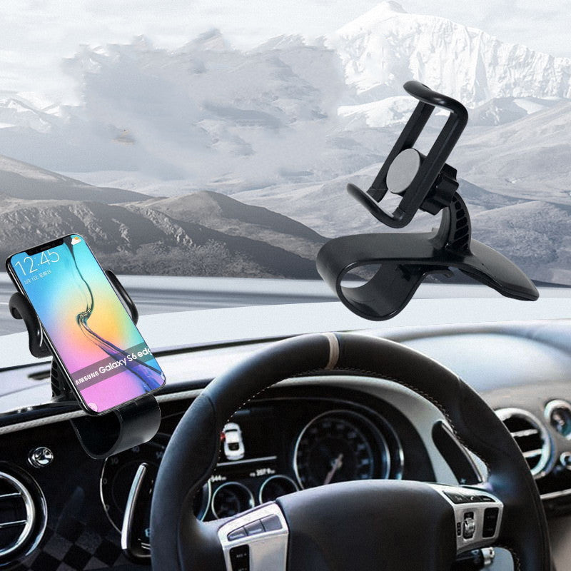 Car Dashboard Phone Holder Universal Car Mount 360° Adjustable Navigation Bracket for All Smartphones