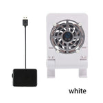 Universal Mobile Phone Cooling Radiator | Adjustable Desktop Cooling Stand with 8cm Fan for Phones & Tablets