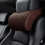 Car Headrest & Neck Pillow Set Memory Foam Lumbar Support Cushion Universal Car Backrest for Comfort & Ergonomics