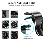 Magnetic Car Phone Holder | 360° Rotation Air Vent Mount | Strong Magnet Smartphone Holder for Car