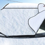 Car Snow Block Windshield Cover Winter Frost Guard & Antifreeze Sun Shade Ice, Snow & UV Protection