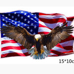 Eagle Reflective Car Decal Personality Car Body Decoration Sticker Waterproof Vinyl Auto Accessory