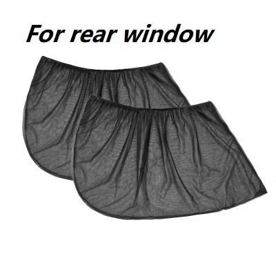 Car Side Window Sunshade Mesh Cover Front & Rear UV Protector, Anti-Mosquito, Insulation & Privacy Screen for Cars, SUVs, Vans