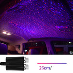 Car Interior Starry Light USB Ambient Ceiling Projector 360° Rotating Night Sky Lamp