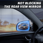 Car Side Window Sunshade Mesh Cover Front & Rear UV Protector, Anti-Mosquito, Insulation & Privacy Screen for Cars, SUVs, Vans