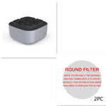 Smoke Removal Air Purification Ashtray Portable Anion Purifier, Odor Eliminator & Automatic Car Ashtray