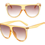 Trendy Sunglasses for Women – Gradient Lens UV Protection Full Frame Shades for Ladies & Unisex Style