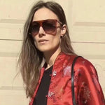 Trendy Sunglasses for Women – Gradient Lens UV Protection Full Frame Shades for Ladies & Unisex Style