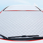 Car Snow Block Windshield Cover Winter Frost Guard & Antifreeze Sun Shade Ice, Snow & UV Protection