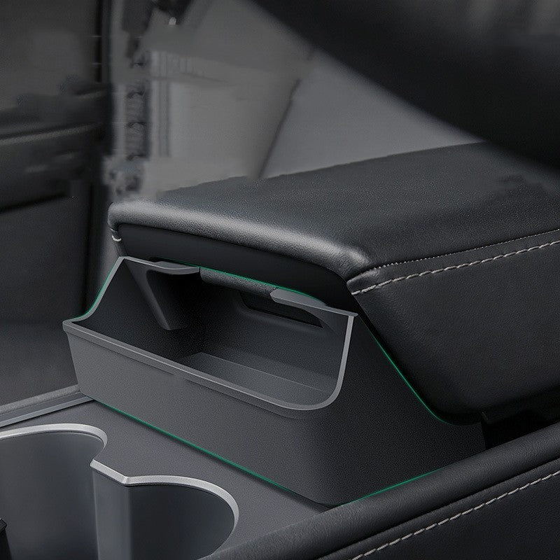 Car Interior Decoration Glasses Case | Silicone Armrest Box Sunglasses Holder for Tesla Model 3/Y | Car Accessories