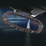 Diamond Car Gear & Handbrake Cover Set Sparkling Crystal Gear Grip & Brake Handle Cover Universal Auto Interior Decor