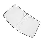 Car Front Windshield Sunshade Cover Silver Reflective Heat Shield for UV Protection & Cooling
