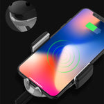 Creative Car Wireless Charger Fast Charging Air Vent Phone Holder Mount for iPhone & Android