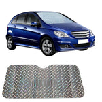 Laser Car Sunshade Light Board Aluminum Sun Block, UV Protection, Heat Insulator for Hatchback, Sedan & SUV