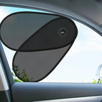 Car Window Shades – Breathable Stretch Sunshade for Baby & Passengers | UV Protection, Heat Block, Easy Install