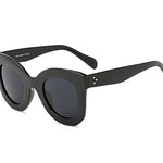 Vintage Cat Eye Sunglasses for Women – Designer Gradient Shades, Trendy Retro Fashion UV400 Protection Eyewear