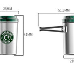 Interior Gulong Men’s Car Fragrance Accessories – Solid Alloy Perfume Seat with Natural Plant Extract Scent