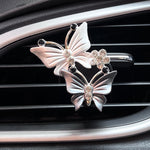 Butterfly Car Perfume Clip Air Vent Decoration & Freshener Mosquito Repellent, Deodorizer & Aromatherapy