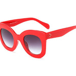 Vintage Cat Eye Sunglasses for Women – Designer Gradient Shades, Trendy Retro Fashion UV400 Protection Eyewear