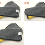 Two-Color Dual-Sided Car Wash Towel | Scratch-Free Microfiber Cleaning Cloth for Car & Home