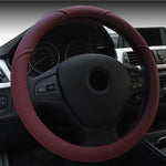 Four Seasons Ice Silk Car Steering Wheel Cover – Universal Non-Slip Braid Interior Accessory