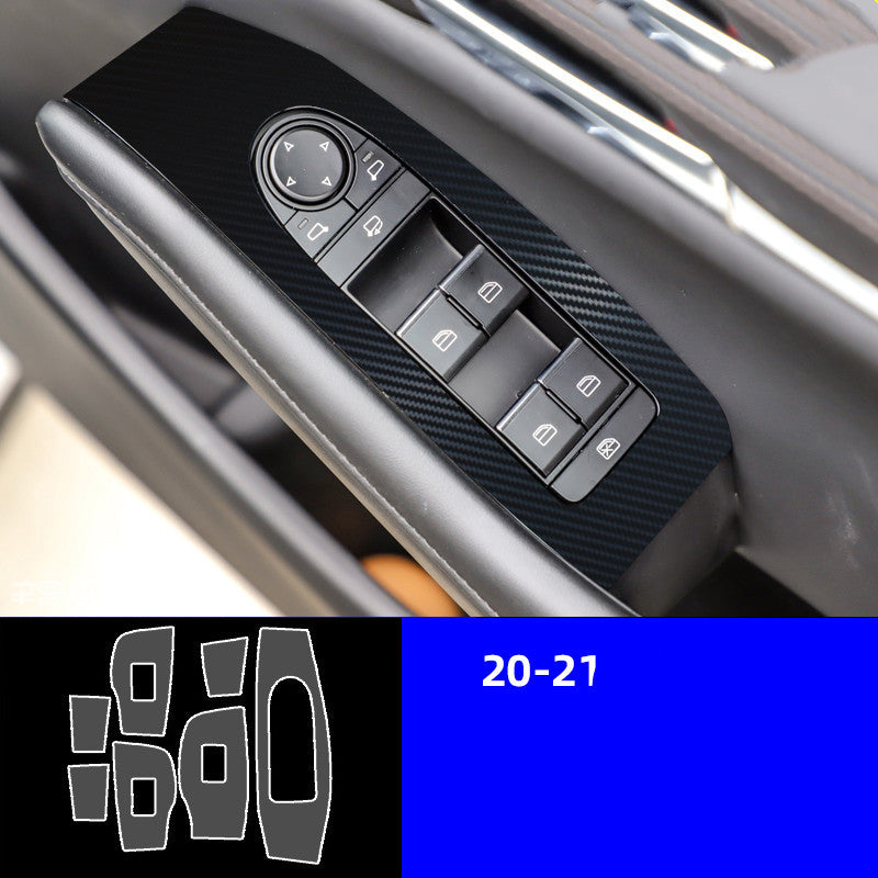 Car Interior Decoration Accessories – TPU Transparent Protective Film for Dashboard, Gear & Door Panels