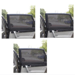 Magnetic Absorption Car Shade Magnetic Mesh Window Curtain for UV Protection & Privacy