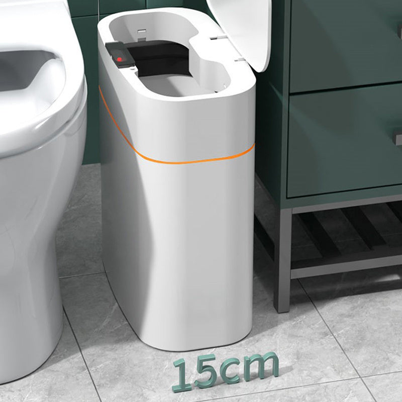 Smart Automatic Trash Can with Lid | Touchless Sensor Dustbin for Bedroom, Kitchen & Living Room | Inductive 13L/16L Bin