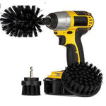 Round Electric Drill Cleaning Brush | Car, Bathroom & Kitchen Power Scrubber Attachment for Deep Cleaning