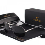 Polarized Sunglasses for Men & Women UV400 Protection Stylish Outdoor Driving Shades Lightweight Alloy Frame