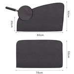 Magnetic Absorption Car Shade Magnetic Mesh Window Curtain for UV Protection & Privacy