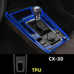 Car Interior Decoration Accessories – TPU Transparent Protective Film for Dashboard, Gear & Door Panels