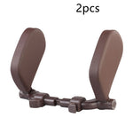 Adjustable Car Headrest Pillow | PU Leather Neck Support Cushion for Travel | Universal Soft Car Seat Sleep Headrest