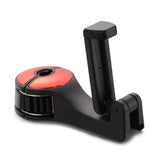 360° Rotating Car Seat Headrest Hook | Universal Car Interior Hook Hanger for Bags, Clothes & Accessories | Space-Saving Organizer