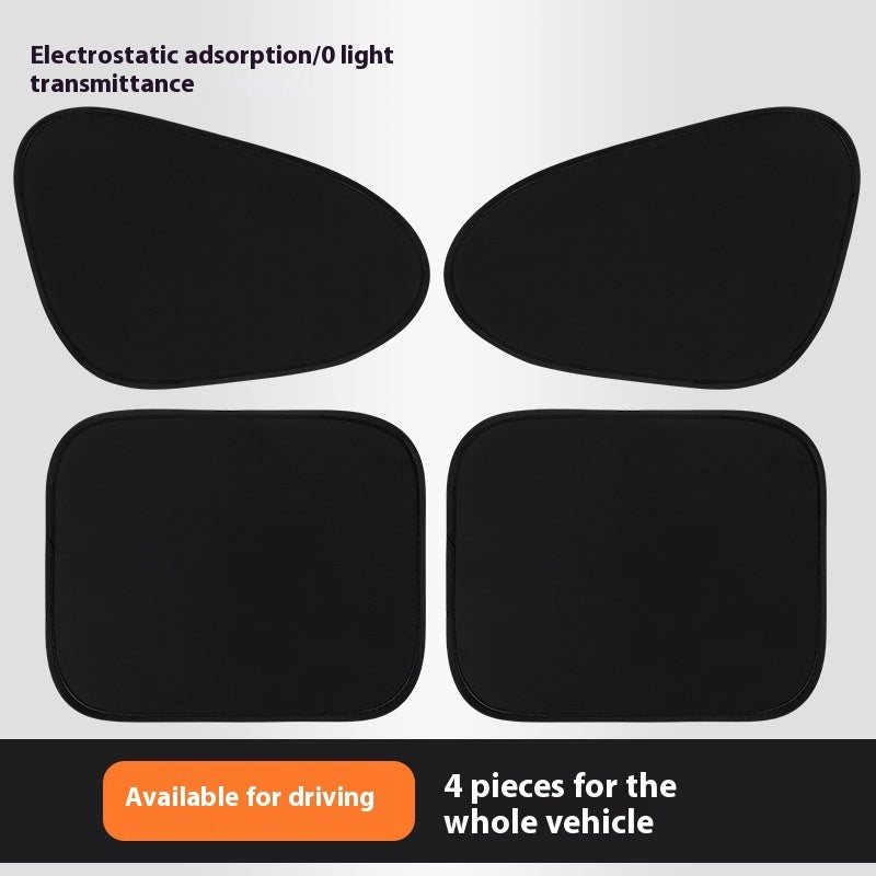 Auto Abat Vent Sun Protection Curtain Car Window Mesh Shade for Heat Insulation & UV Protection