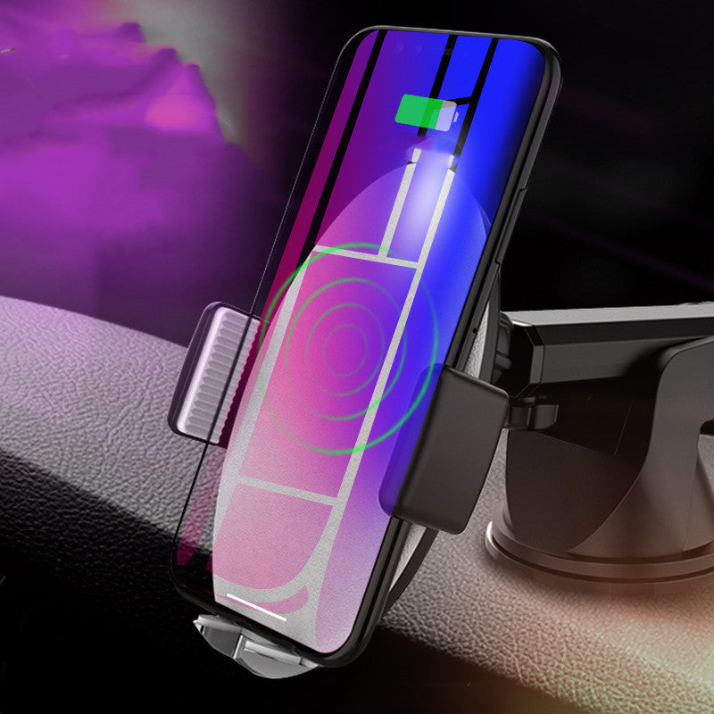 Creative Car Wireless Charger Fast Charging Air Vent Phone Holder Mount for iPhone & Android