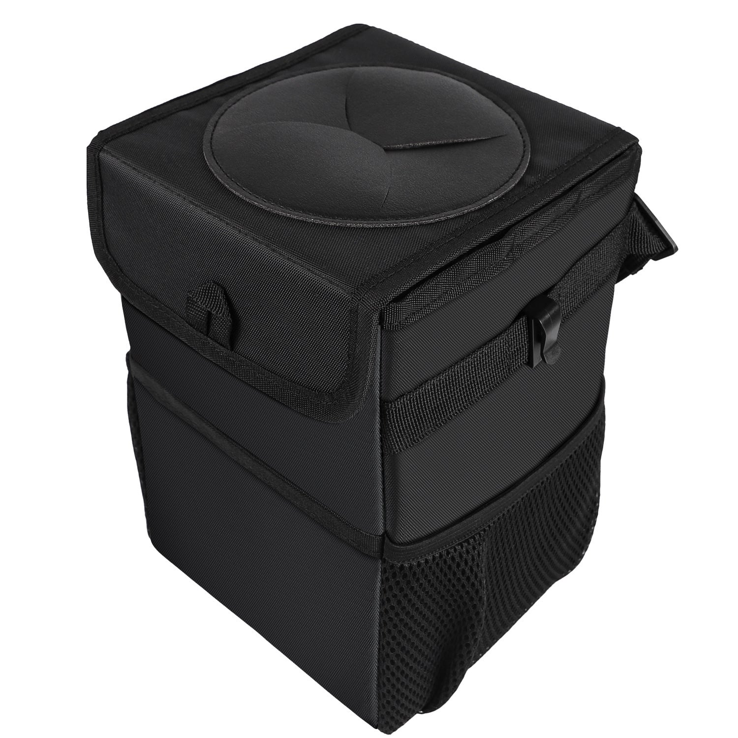 Car Trash Can with Waterproof Lining, Hanging Storage Bag, Foldable & Portable for Car Interior Organization