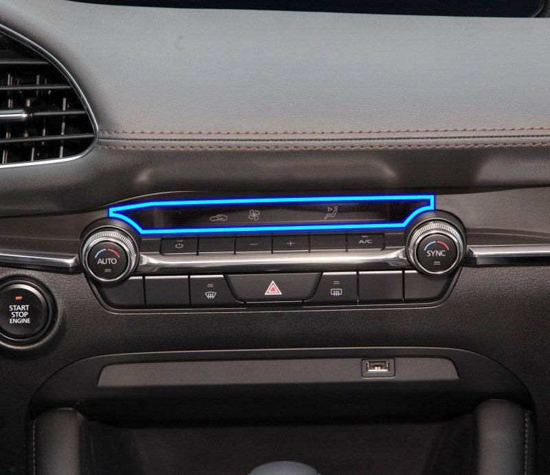 Car Interior Decoration Accessories – TPU Transparent Protective Film for Dashboard, Gear & Door Panels