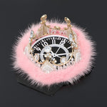 Car Dashboard Perfume Seat Anti-Slip Pad Fluffy Feather Mat Stylish Car Interior Decoration for Women