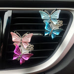 Butterfly Car Perfume Clip Air Vent Decoration & Freshener Mosquito Repellent, Deodorizer & Aromatherapy