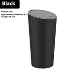 Car Trash Can Supplies Compact ABS Car Garbage Bin with Lid Vehicle Interior Trash Organizer